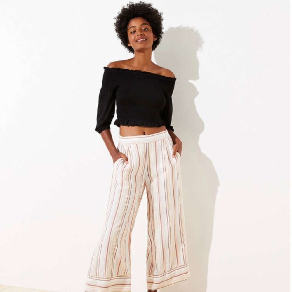 Loft Beach Linen Pants
